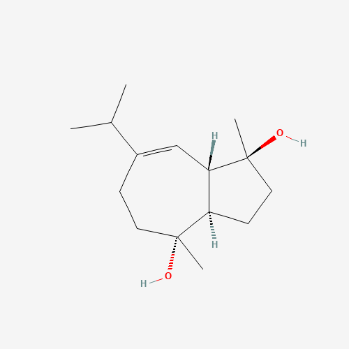 (1S,3aR,4R,8aS)-7-Isopropyl-1,4-dimethyl-1,2,3,3a,4,5,6,8a-octahydro-1,4-azulenediol (CAS: 87701-68-6) - Related Chemical Product