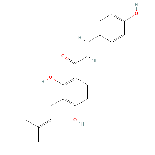 iso-Bavachalcone (CAS: 20784-50-3) - Related Chemical Product