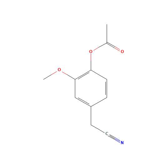 4-(Cyanomethyl)-2-methoxyphenyl acetate (CAS: 5438-51-7) - Related Chemical Product