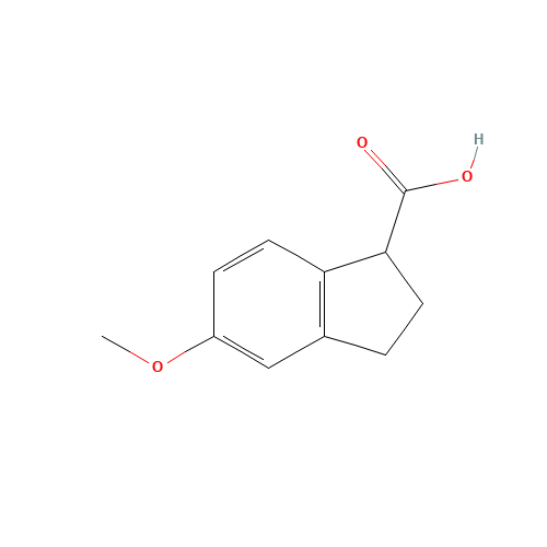 5-Methoxy-1-indanecarboxylic acid (CAS: 116854-10-5) - Related Chemical Product