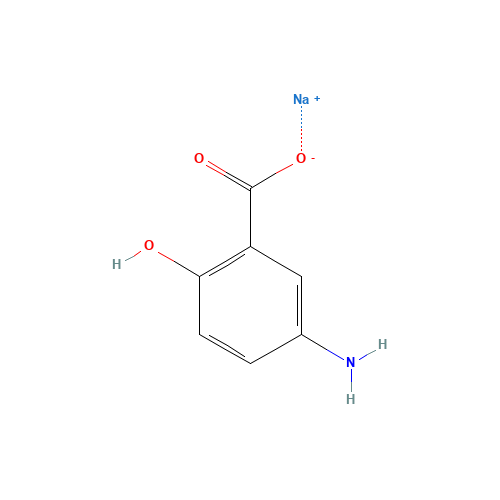 Sodium 5-amino-2-hydroxybenzoate (CAS: 35589-28-7) - Related Chemical Product