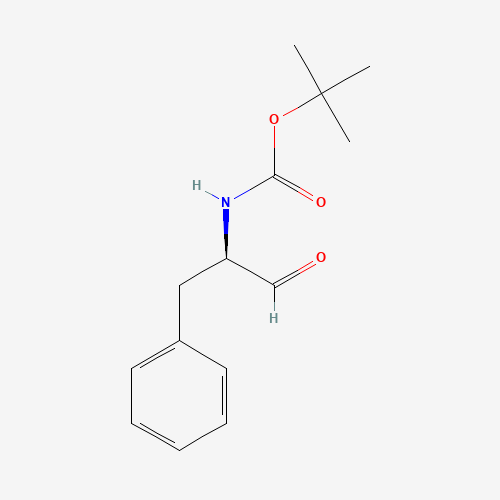 tert-Butyl-[(2R)-1-oxo-3-phenylpropan-2-yl]carbamat (CAS: 77119-85-8) - Related Chemical Product