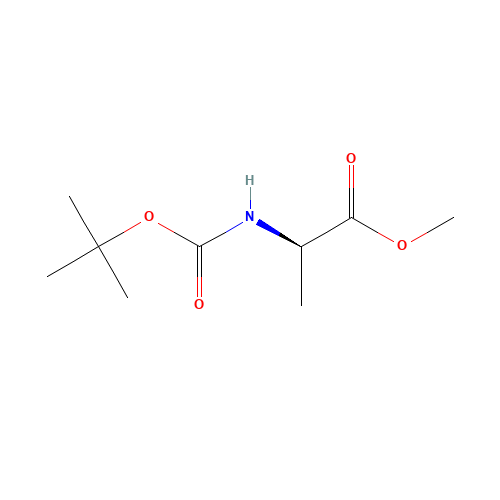 Methyl N-(tert-butoxycarbonyl)-D-alaninate (CAS: 91103-47-8) - Related Chemical Product
