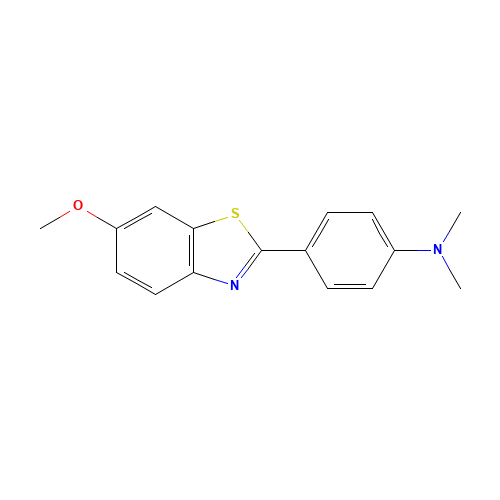 4-(6-methoxy-1,3-benzothiazol-2-yl)-N,N-dimethylaniline (CAS: 10205-71-7) - Related Chemical Product