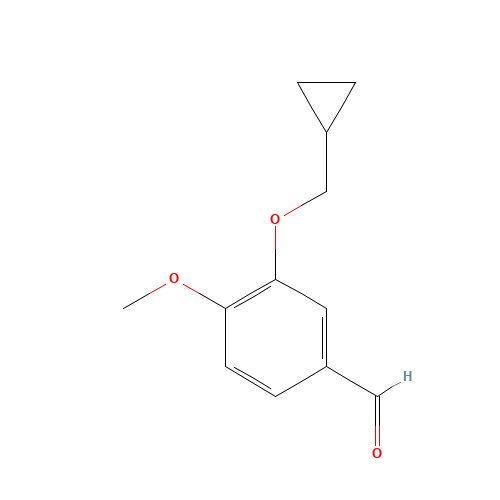 3-(Cyclopropylmethoxy)-4-methoxybenzaldehyde (CAS: 153200-64-7) - Related Chemical Product