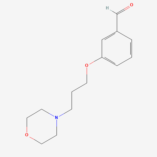 3-[3-(4-Morpholinyl)propoxy]benzaldehyde (CAS: 82625-44-3) - Related Chemical Product
