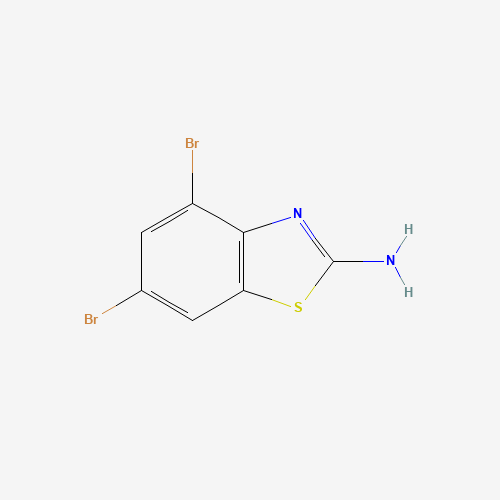 4,6-Dibromo-1,3-benzothiazol-2-amine (CAS: 16582-60-8) - Related Chemical Product