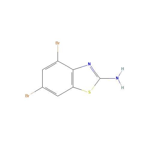 4,6-Dibromo-1,3-benzothiazol-2-amine (CAS: 16582-60-8) - Related Chemical Product
