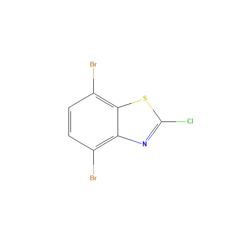 4,7-dibromo-2-chloro-1,3-benzothiazole (CAS: 898747-94-9) - Related Chemical Product