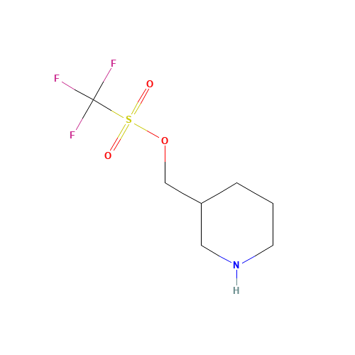 3-Piperidinylmethyl trifluoromethanesulfonate (CAS: 906073-55-0) - Related Chemical Product