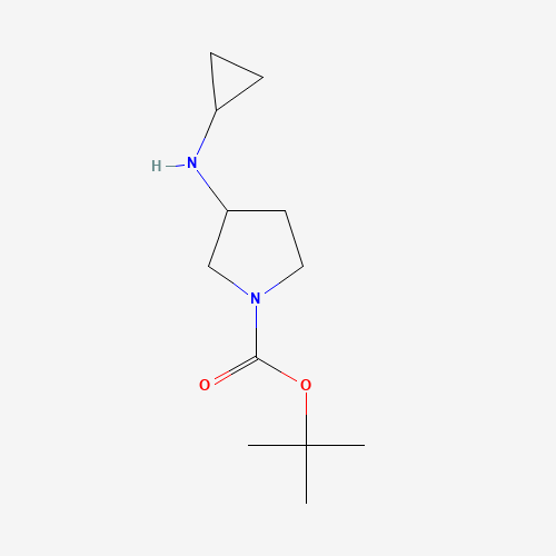 2-Methyl-2-propanyl 3-(cyclopropylamino)-1-pyrrolidinecarboxylate (CAS: 887587-25-9) - Related Chemical Product