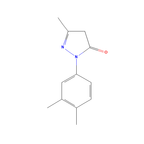 2-(3,4-Dimethylphenyl)-5-methyl-1,2-dihydro-3H-pyrazol-3-one (CAS: 18048-64-1) - Related Chemical Product