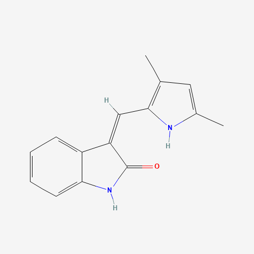 (3Z)-3-[(3,5-Dimethyl-1H-pyrrol-2-yl)methylene]-1,3-dihydro-2H-indol-2-one (CAS: 204005-46-9) - Related Chemical Product