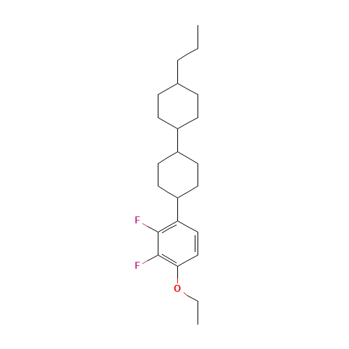 4-(4-Ethoxy-2,3-difluorophenyl)-4'-propyl-1,1'-bi(cyclohexyl) (CAS: 123560-48-5) - Related Chemical Product