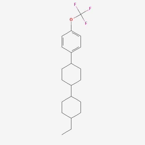 4-Ethyl-4'-[4-(trifluoromethoxy)phenyl]-1,1'-bi(cyclohexyl) (CAS: 135734-59-7) - Related Chemical Product