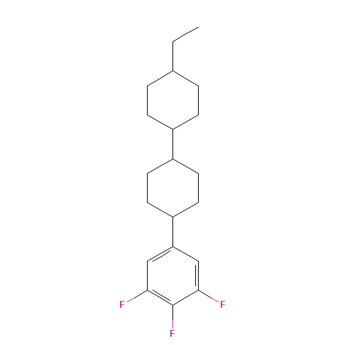 4-Ethyl-4'-(3,4,5-trifluorophenyl)-1,1'-bi(cyclohexyl) (CAS: 139215-80-8) - Related Chemical Product