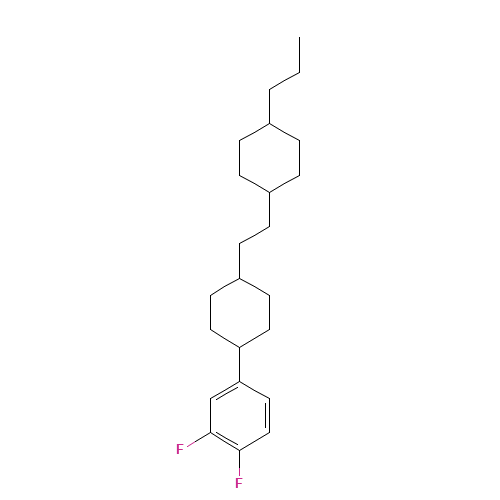 1,2-Difluoro-4-{4-[2-(4-propylcyclohexyl)ethyl]cyclohexyl}benzene (CAS: 117943-37-0) - Related Chemical Product