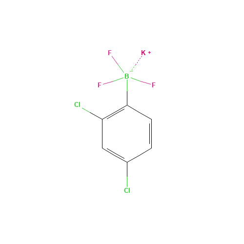 Potassium (2,4-dichlorophenyl)(trifluoro)borate(1-) (CAS: 192863-38-0) - Related Chemical Product