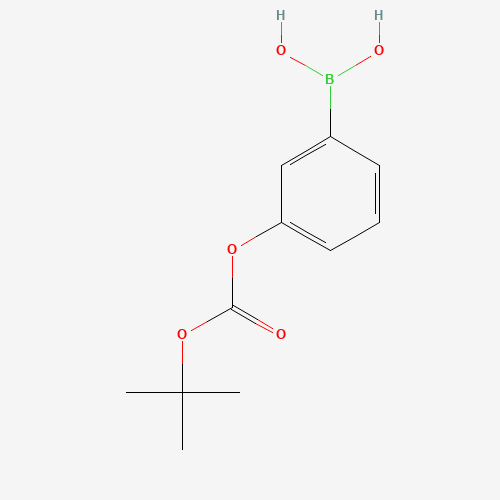 [3-({[(2-Methyl-2-propanyl)oxy]carbonyl}oxy)phenyl]boronic acid (CAS: 380430-69-3) - Related Chemical Product