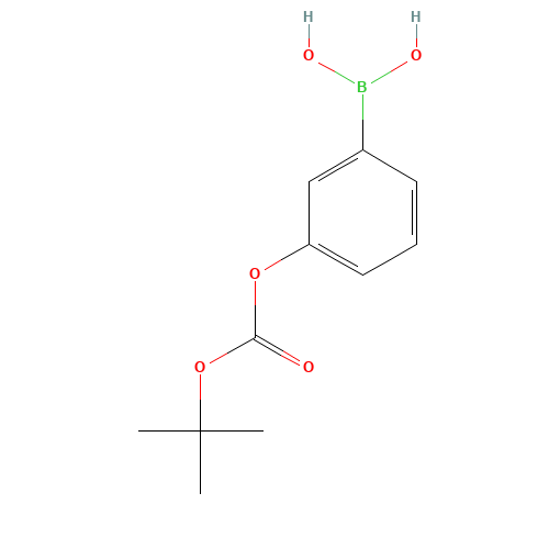 [3-({[(2-Methyl-2-propanyl)oxy]carbonyl}oxy)phenyl]boronic acid (CAS: 380430-69-3) - Related Chemical Product