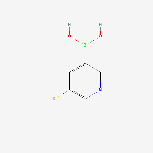 [5-(Methylsulfanyl)-3-pyridinyl]boronic acid (CAS: 477251-98-2) - Related Chemical Product