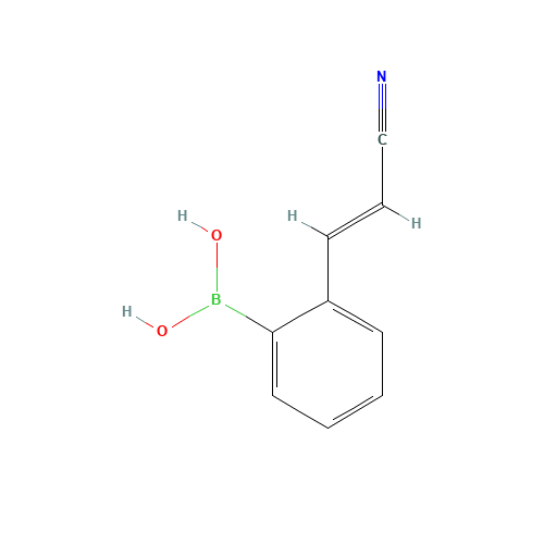 {2-[(E)-2-Cyanovinyl]phenyl}boronic acid (CAS: 850568-63-7) - Related Chemical Product