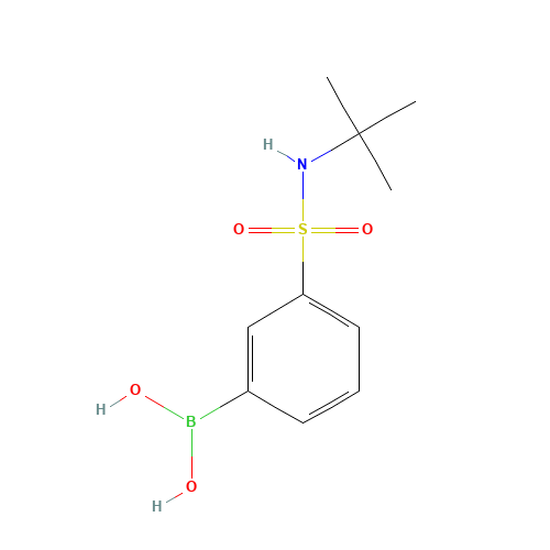{3-[(2-Methyl-2-propanyl)sulfamoyl]phenyl}boronic acid (CAS: 221290-14-8) - Related Chemical Product