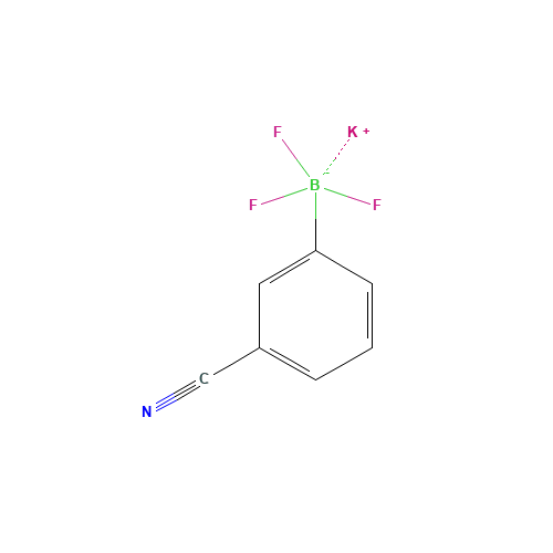 Potassium (3-cyanophenyl)(trifluoro)borate(1-) (CAS: 850623-46-0) - Related Chemical Product