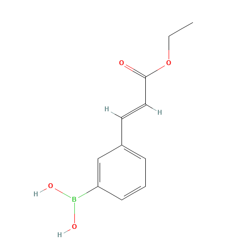 {3-[(1E)-3-Ethoxy-3-oxo-1-propen-1-yl]phenyl}boronic acid (CAS: 913835-51-5) - Related Chemical Product