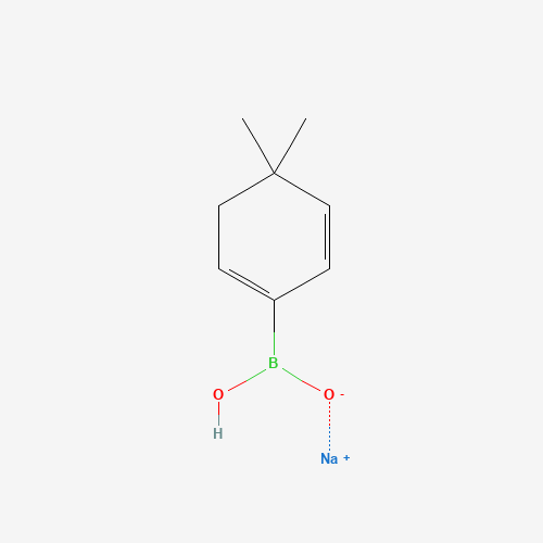 Sodium hydrogen (4,4-dimethyl-1,5-cyclohexadien-1-yl)boronate (CAS: 871329-70-3) - Related Chemical Product