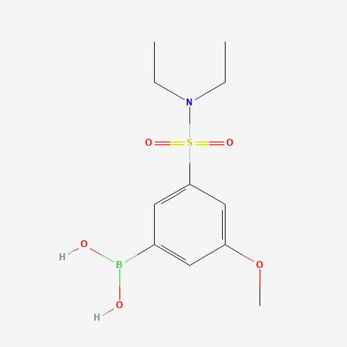 [3-(Diethylsulfamoyl)-4-methoxyphenyl]boronic acid (CAS: 871333-03-8) - Related Chemical Product