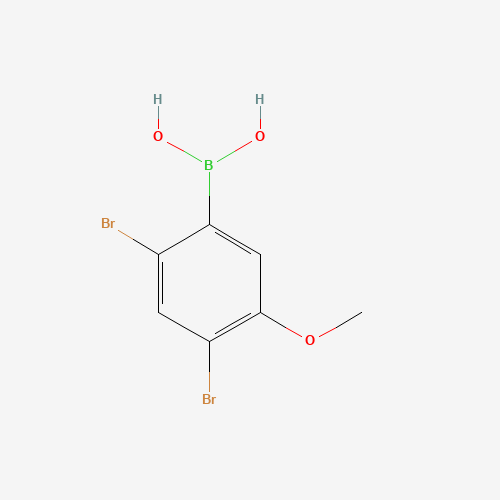 (2,4-Dibromo-5-methoxyphenyl)boronic acid (CAS: 89677-46-3) - Related Chemical Product
