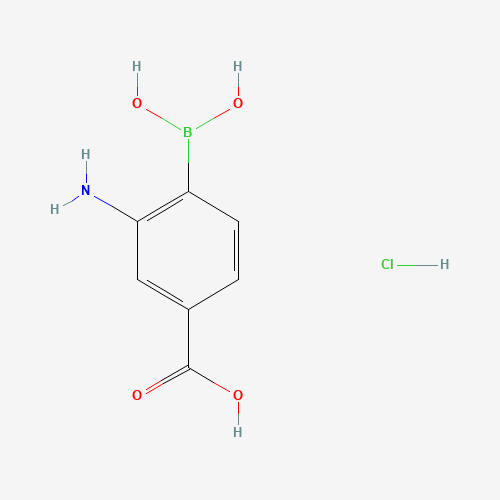 3-Amino-4-(dihydroxyboryl)benzoic acid (CAS: 850568-60-4) - Related Chemical Product
