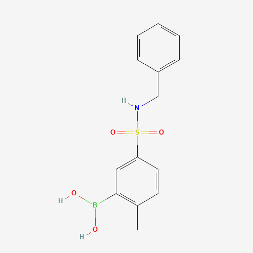 [5-(Benzylsulfamoyl)-2-methylphenyl]boronic acid (CAS: 871329-73-6) - Related Chemical Product