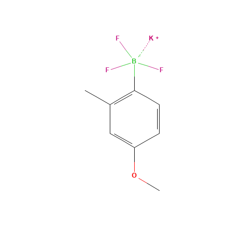 Potassium trifluoro(4-methoxy-2-methylphenyl)borate(1-) (CAS: 850623-69-7) - Related Chemical Product