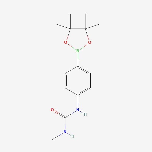1-Methyl-3-[4-(4,4,5,5-tetramethyl-1,3,2-dioxaborolan-2-yl)phenyl]urea (CAS: 874290-99-0) - Related Chemical Product