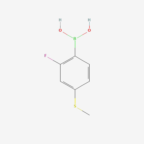 [2-Fluoro-4-(methylsulfanyl)phenyl]boronic acid (CAS: 957060-84-3) - Related Chemical Product