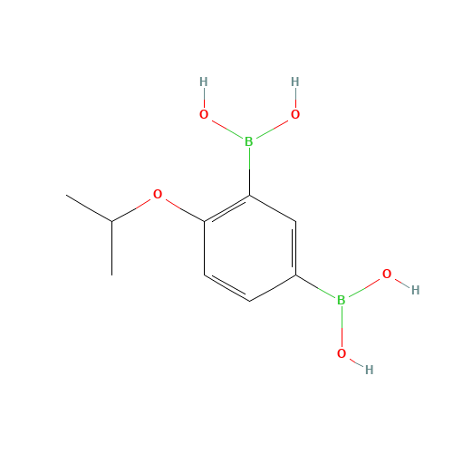 (4-Isopropoxy-1,3-phenylene)diboronic acid (CAS: 850568-40-0) - Related Chemical Product