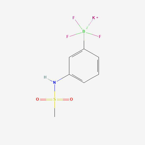 Potassium trifluoro{3-[(methylsulfonyl)amino]phenyl}borate(1-) (CAS: 850623-67-5) - Related Chemical Product