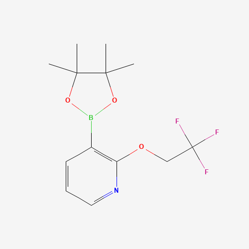 3-(4,4,5,5-Tetramethyl-1,3,2-dioxaborolan-2-yl)-2-(2,2,2-trifluoroethoxy)pyridine (CAS: 1073354-46-7) - Related Chemical Product