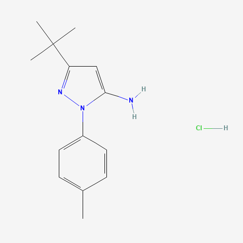 5-TERT-BUTYL-2-P-TOLYL-2H-PYRAZOL-3-YLAMINE (CAS: 317806-86-3) - Related Chemical Product