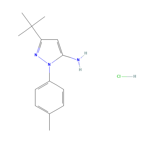 5-TERT-BUTYL-2-P-TOLYL-2H-PYRAZOL-3-YLAMINE (CAS: 317806-86-3) - Related Chemical Product