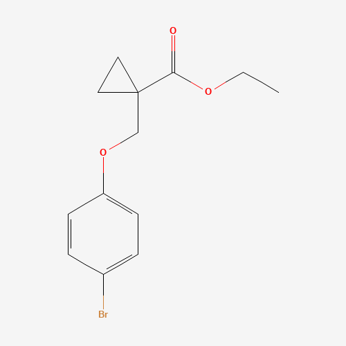 ethyl 1-((4-broMophenoxy)Methyl)cyclopropanecarboxylate (CAS: 1311265-17-4) - Related Chemical Product