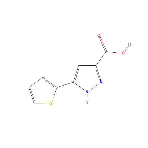 5-(2-Thienyl)-1H-pyrazole-3-carboxylic acid (CAS: 182415-24-3) - Related Chemical Product