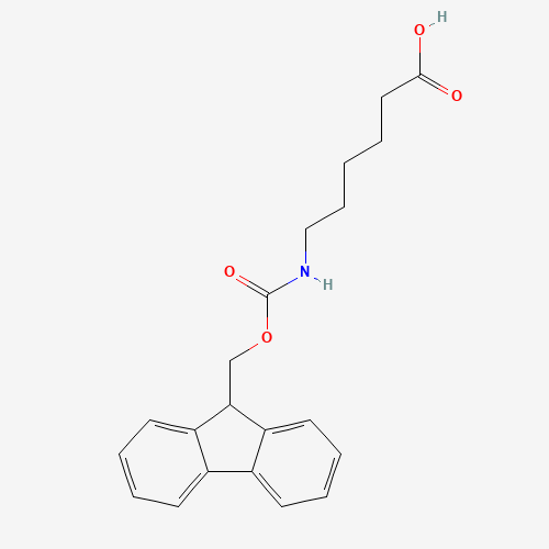 6-{[(9H-Fluoren-9-ylmethoxy)carbonyl]amino}hexanoic acid (CAS: 88574-06-5) - Related Chemical Product