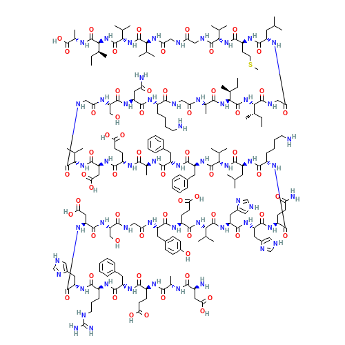 beta-Amyloid (1-42) (CAS: 107761-42-2) - Related Chemical Product