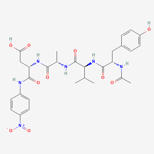 N-Acetyl-L-tyrosyl-L-valyl-L-alanyl-N-(4-nitrophenyl)-L-a-asparagine (CAS: 149231-66-3) - Related Chemical Product