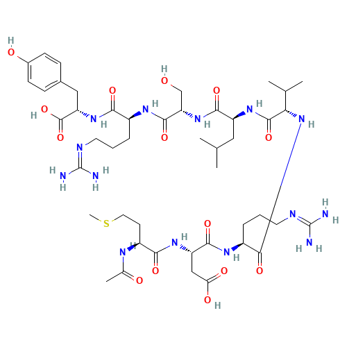 N-ACETYL-MET-ASP-ARG-VAL-LEU-SER-ARG-TYR ACETATE (CAS: 120944-71-0) - Related Chemical Product