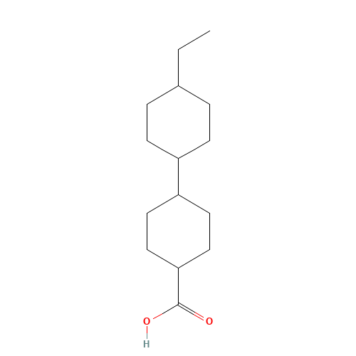 (1r,4r)-4-Ethyl-1,1'-bi(cyclohexyl)-4-carboxylic acid (CAS: 84976-67-0) - Related Chemical Product