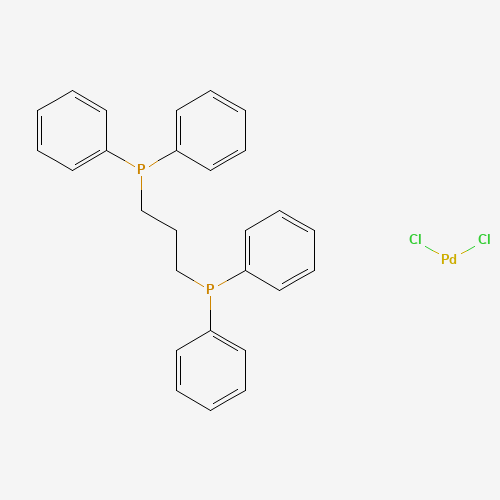 Palladium(2+) chloride - 1,3-propanediylbis(diphenylphosphine) (1:2:1) (CAS: 59831-02-6) - Related Chemical Product